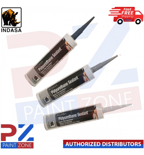 INDASA Polyurethane PU Sealant 310ml Black, White, Grey